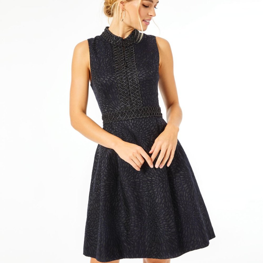 NWT Lilly Pulitzer Franci Dress Black 2